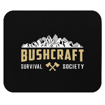 Discover Bushcraft Nature Outdoor Camping Survival Mouse Pads