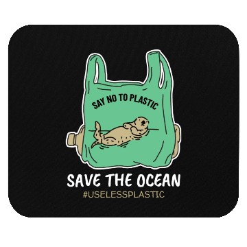 Discover Save The Ocean Seal Save The Earth Environment Mouse Pads