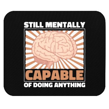 Discover Psychology Psychologist Brain Mouse Pads