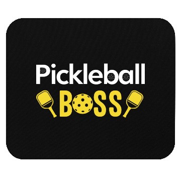 Discover Pickleball Boss Mouse Pads