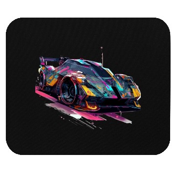 Discover Sci Fi Race Car Mouse Pads
