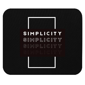 Discover Simplicity Mouse Pads