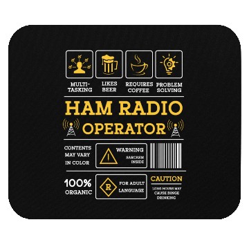 Discover Ham Radio Operator Mouse Pads