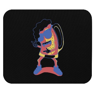 Discover beer glass Mouse Pads