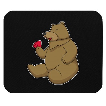 Discover Bear Poker Poker Cards Mouse Pads