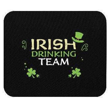 Discover Irish Drinking Team Mouse Pads