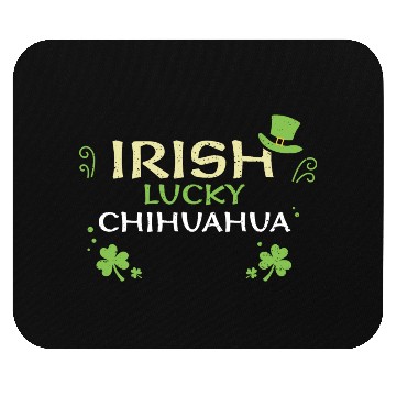 Discover Irish Lucky Chihuahua Mouse Pads