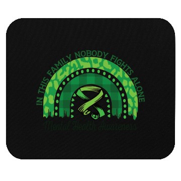 Discover In This Family Nobody Fights Alone Mouse Pads
