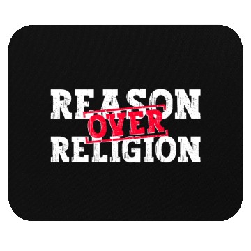 Discover Reason Over Religion - Atheist Atheism Mouse Pads