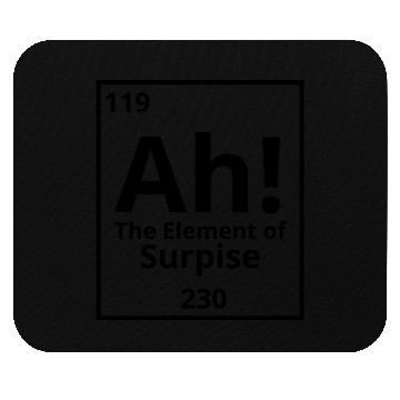 Discover Ah! The element of surprise! Mouse Pads