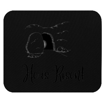 Discover He is Risen Mouse Pads