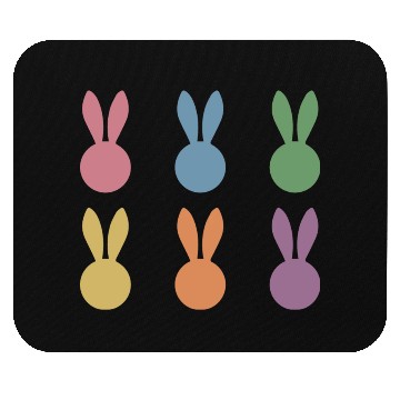 Discover Kids Bunny Easter Mouse Pads