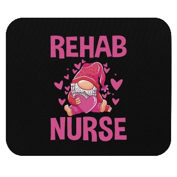 Discover Cute Rehab Nurse Gnome Design Physical Therapy Mouse Pads