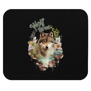 Discover Walk Amound Wolf Street Mouse Pads