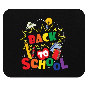 Discover Back To School Grade Pupil Teacher Mouse Pads