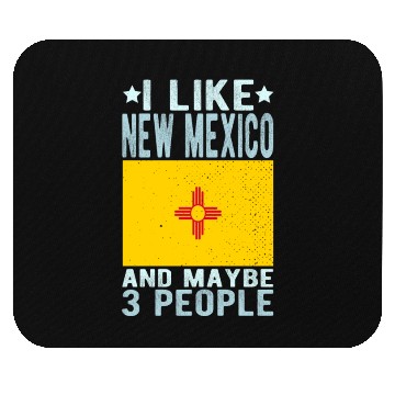 Discover New Mexico Flag US State Mouse Pads