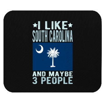 Discover South Carolina Flag US State Mouse Pads