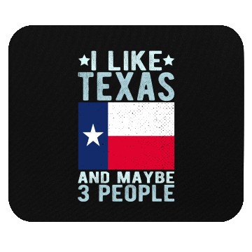 Discover Texas Flag US State Mouse Pads