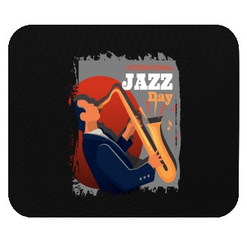 Discover Jazz music improvisation festival Mouse Pads