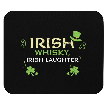 Discover Irish whisky, Irish laughter Mouse Pads