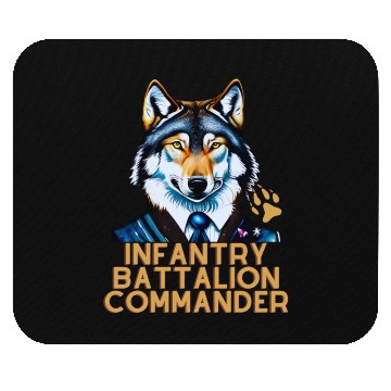 Discover Wolf infantry battalion commander Mouse Pads