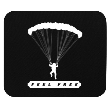 Discover Feel free parachute, Cross Country Pilots Mouse Pads