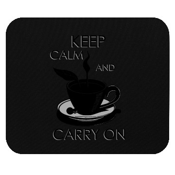 Discover keep calm and carry on Mouse Pads