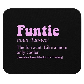 Discover Funtie Definition Mouse Pads