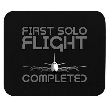 Discover First Solo Flight Completed Mouse Pads