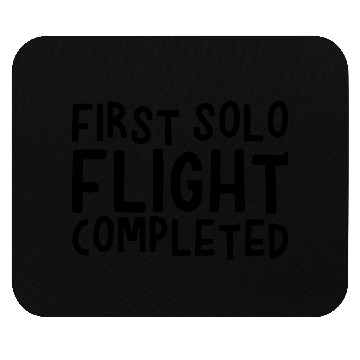 Discover First Solo Flight Completed 2 Mouse Pads