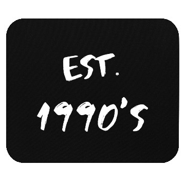 Discover Est. 1990's Mouse Pads