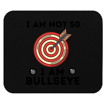 Discover I Am Bullseye Mouse Pads