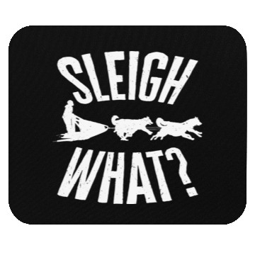 Discover Husky Sledding Sled Dog Racing Alaskan Racers Mouse Pads