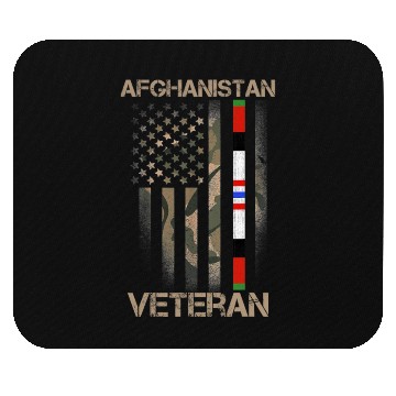 Discover Afghanistan Veteran American US Flag Proud Army Mi Mouse Pads
