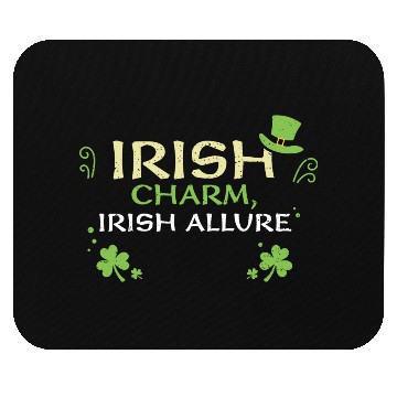 Discover Irish charm, Irish allure Mouse Pads