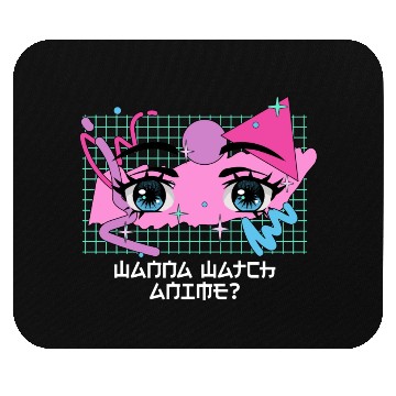 Discover Wanna Watch Anime Kawaii Japanese Cute Japan Anime Mouse Pads