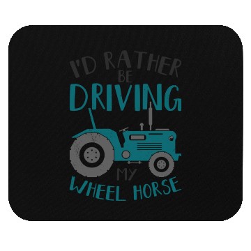 Discover Funny Farmer Tractor Farming Ranch Agriculture Mouse Pads