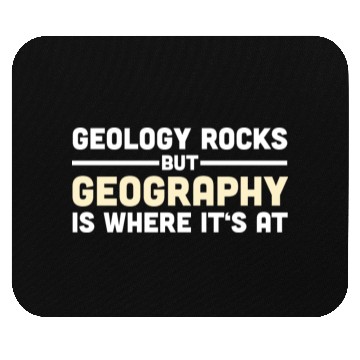 Discover Geography Gift Geographer Teacher Student Mouse Pads