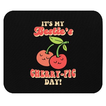Discover Cherry Birthday Greeting Fruit Lover Bestfriend Mouse Pads