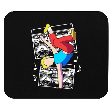 Discover Hip Hop Class Bboy Breakdance Mouse Pads