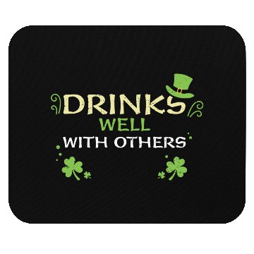 Discover Drinks Well With Others Mouse Pads