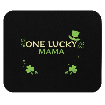 Discover One Lucky Mama - St. Patrick's Day Mouse Pads