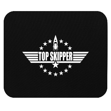 Discover Top Skipper white Mouse Pads