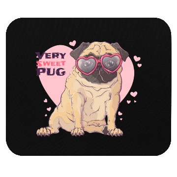 Discover Very Sweet Pug Mouse Pads