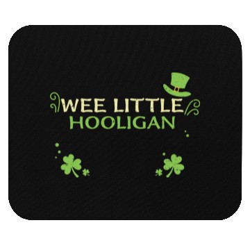 Discover Wee Little Hooligan Mouse Pads