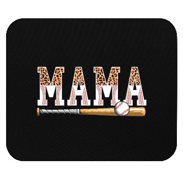 Discover Baseball Mama Baseball Player Mothers Day Mouse Pads