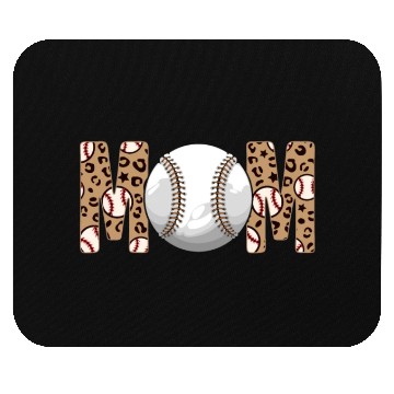 Discover Baseball Mama Baseball Player Mothers Day Mouse Pads