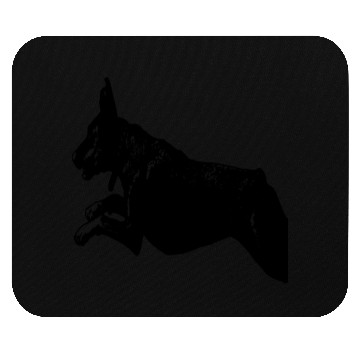 Discover Doberman jumping ,Funny Doberman Pinscher Vector Mouse Pads