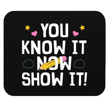 Discover Cool Teacher Testing For Men Women Test Day Math Mouse Pads