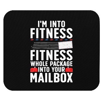 Discover Funny Postal Worker Design For Men Women Mail Mouse Pads
